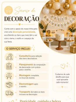 SERVIÇO DECORAÇÃO